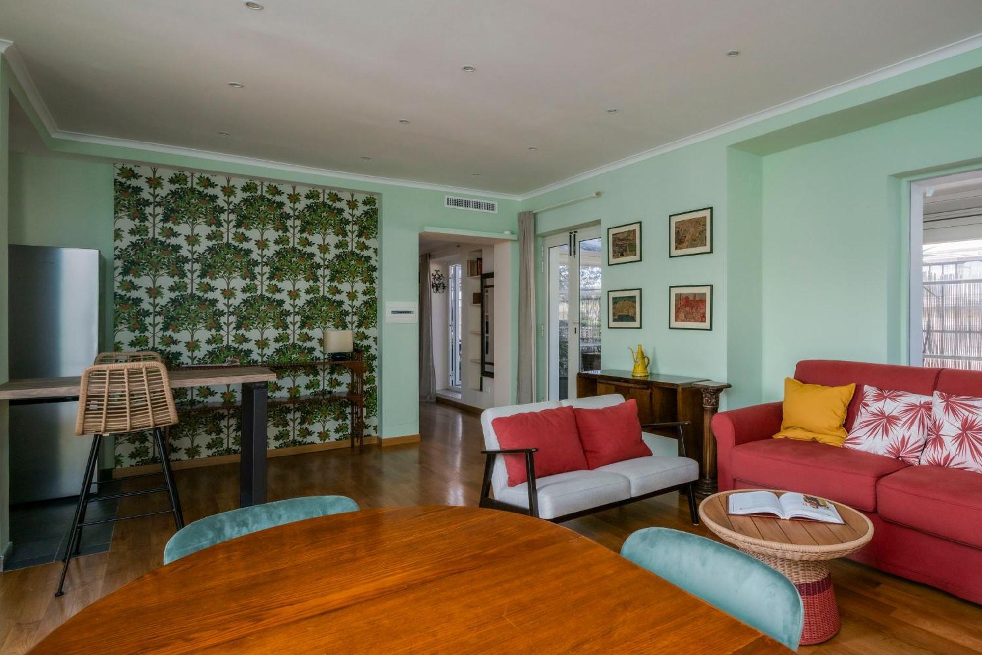 Da Giorgio E Teresa - Attico Con Terrazza A Piazza Del Popolo Apartment โรม ภายนอก รูปภาพ