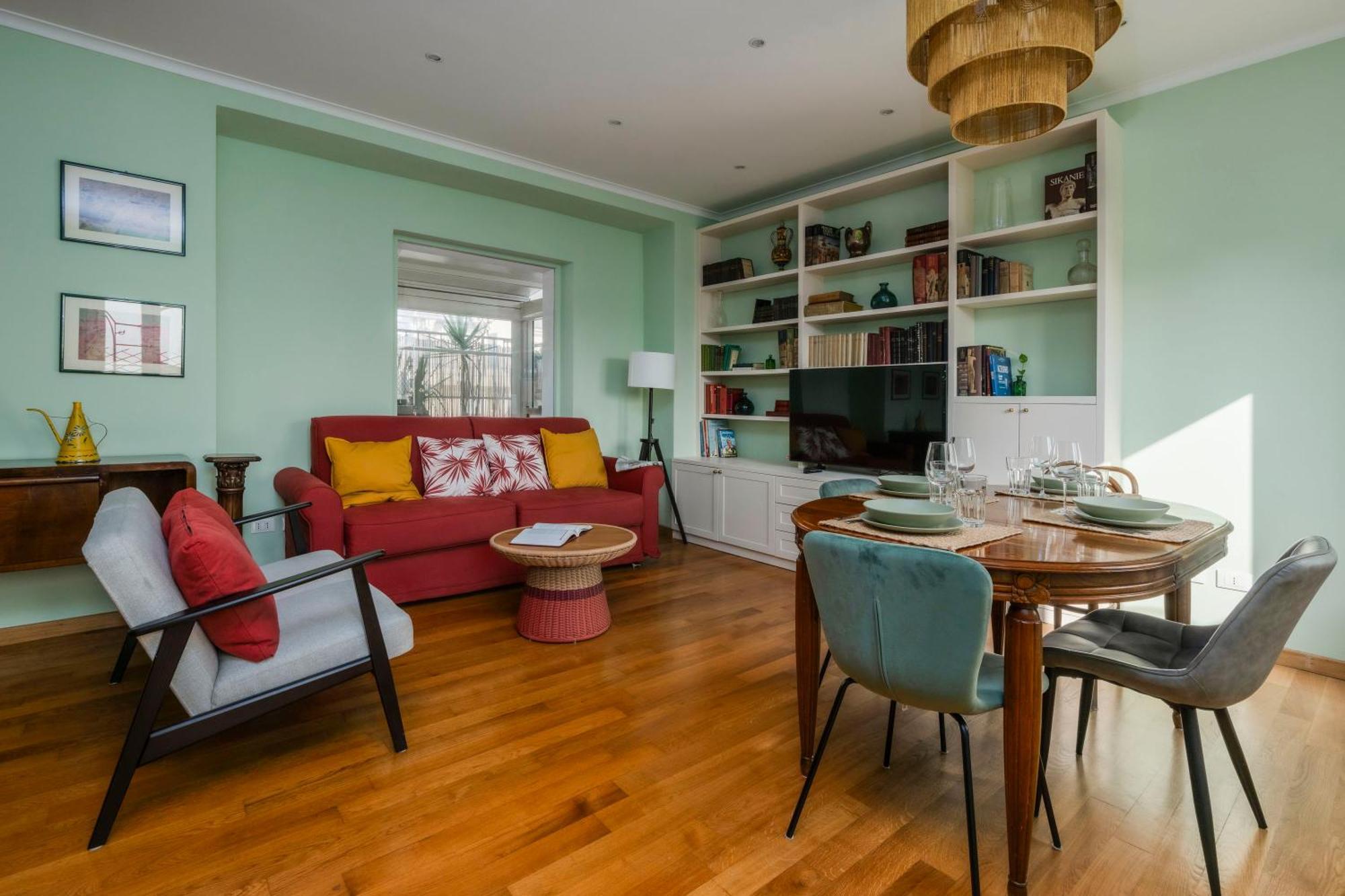 Da Giorgio E Teresa - Attico Con Terrazza A Piazza Del Popolo Apartment โรม ภายนอก รูปภาพ